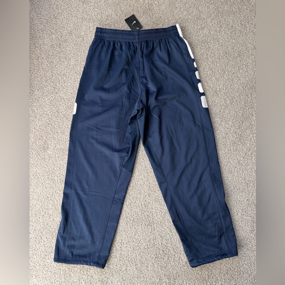 Nike Men’s Track Pants XXL Navy Blue New With Tags Adjustable Leg Openings - Picture 2 of 12